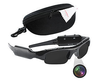 OctaCam HD-Kamera-Sonnenbrille HDC-700 mit 720p-Auflösung und UV400-Schutz