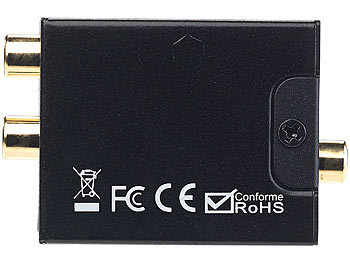 Digital Audio Kabel optisch auf Cinch