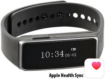 Fitness-Armband FBT-40 mit Bluetooth 4.0 und SchlafÃ¼berwachung / Fitness Armband