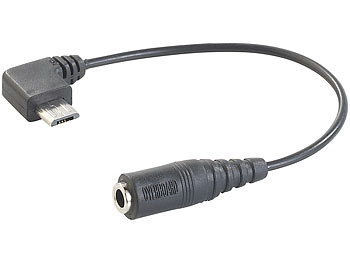 Headset-Adapter Micro-USB auf 3,5-mm-Klinkenbuchse / Handy