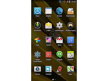 simvalley Mobile Dual-SIM-Smartphone SPX-26 QuadCore 5.0", Android 4.4