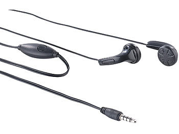 simvalley Mobile Stereo-Headset mit Mikrofon