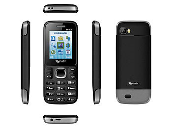 simvalley Mobile Dual-SIM-Handy SX-305 mit Bluetooth, vertrgasfrei (Versandrückläufer)