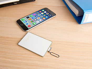 Callstel Dual-SIM-Adapter mit Bluetooth, für iPhone ab 4s, Versandrückläufer