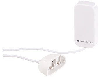 Wassermelder GSM: VisorTech Funk-Wassermelder für Alarmanlage XMD-4400.pro und XMD-5400.wifi