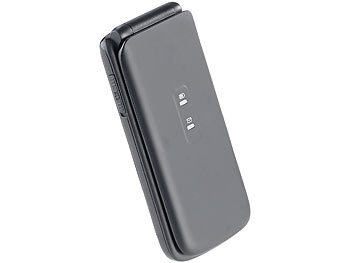 simvalley Mobile Notruf-Klapp-Handy mit Garantruf Premium, Dual-SIM (Versandrückläufer)
