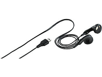 Großtastenhandy: simvalley Mobile Stereo-Headset für Senioren-Handys XL-947 und XL-925