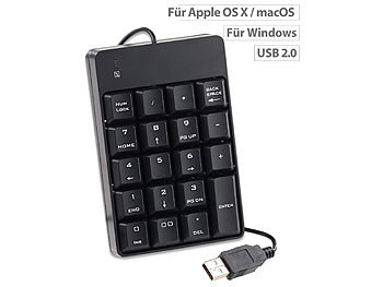 Zahlentastatur für Finanzbuchhaltung Bluetooth-Ziffernblock für Laptop für Windows Schwarz Mini-Ultra-Thin 28-Tasten-USB-Nummernblock Android Mac 