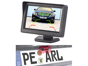 RÃ¼ckfahrhilfe mit Abstandswarner, Kamera & 10,9-cm-LCD-Monitor (4,3