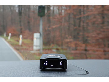 Laser Wohnwagen Wohnmobil Radarwarner Laser mobil Display Mercedes Connect
