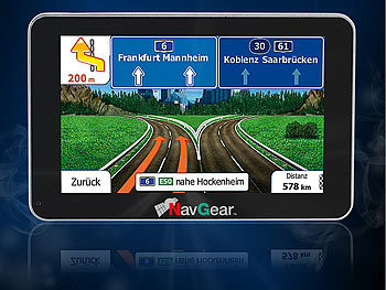 NavGear 5" Navigationssystem StreetMate "RSX-50-3D" Deutschland