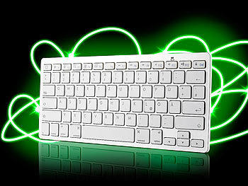 GeneralKeys Ultraschlanke Tastatur mit Bluetooth Versandrückläufer