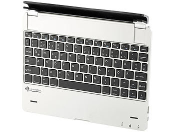 GeneralKeys Tastatur mit Alu-Cover für 9,7" Android-Tablets, Bluetooth