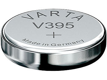 Uhrenbatterie 1,55V Typ V395/SR927/SR57/AG7 / Knopfzellen