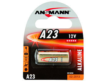 Ansmann Alkaline Batterie Typ A23, 12 V, 41mAh