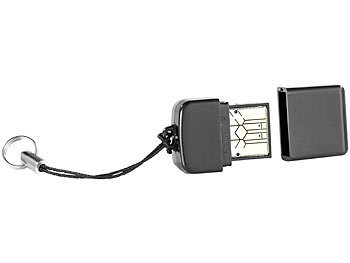 c-enter USB 2.0 microSD/SDHC/SDXC-Mini-Cardreader & USB-Stick