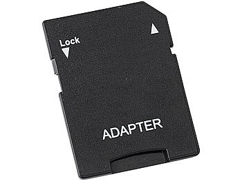 Speicherkarten-Adapter microSD auf SD inkl. Speicherkartenbox