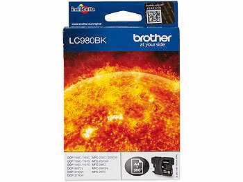 Original-Brother-Tinte: Brother Original Tintenpatrone LC980BK, black