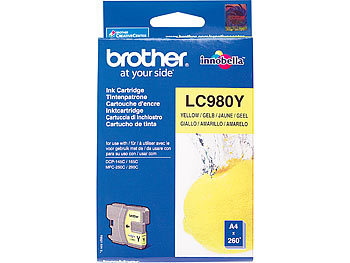 Brother Original Tintenpatrone LC980Y, yellow
