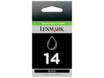 Lexmark Original Tintenpatrone 18C2090E (No.14), black