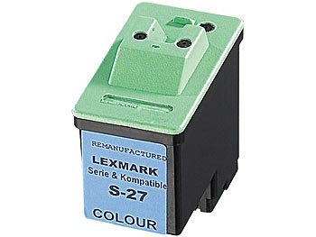 iColor recycled Recycled Cartridge für Lexmark (ersetzt 10NX227E No.27), color