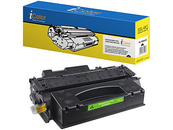 Laserjet P2015, HP: iColor HP Q7553X / No.53X Toner- Kompatibel- black
