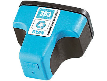 iColor recycled Recycled Cartridge für HP (ersetzt C8771EE No.363), cyan