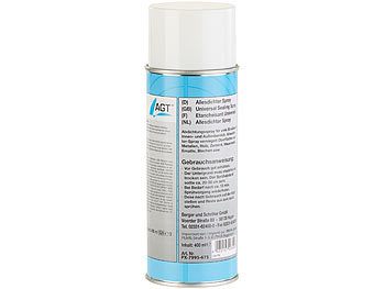 abdichten Abdichtung Dichtung Sprühdichtung Sprühkunststoff Gummi Kunststoff Kunststoff: AGT Allesdichter-Spray, weiß, 400 ml