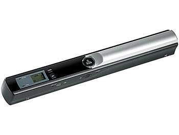 Somikon Portabler Dokumenten-Scanner 600dpi, bis DIN A4 (microSDHC)