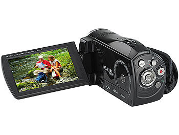 Somikon Full-HD-Camcorder "DV-853.IR" mit Infrarot-LEDs, HDMI, 60 fps