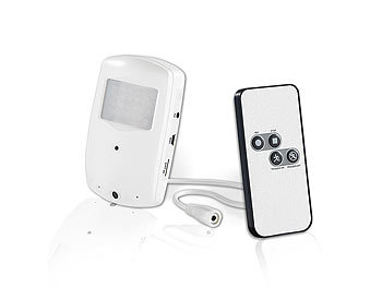 PIR Kamera: VisorTech Überwachungskamera mit PIR-Sensor und aktiver IR-Nachtsicht