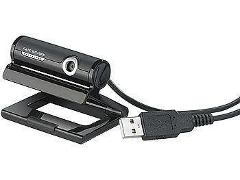 Somikon Full-HD-Skype-Kamera "WEC-330.HD" zum Top-Mitbestellpreis