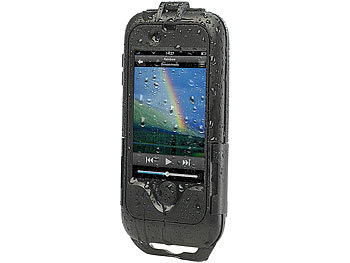 Callstel Spritzwassergeschützte Tasche mit Fahrradhalterung für iPhone 3Gs/4/4s