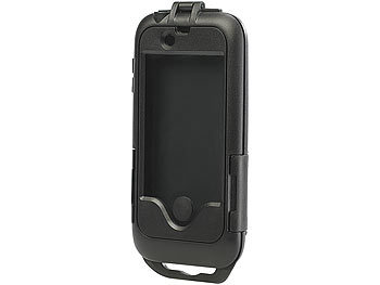 Callstel Spritzwassergeschützte Tasche mit Fahrradhalterung für iPhone 3Gs/4/4s