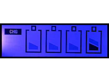tka Schnell-Ladegerät für 4 NiMH- & NiCd-Akkus, 1.800 mA, mit LCD-Display