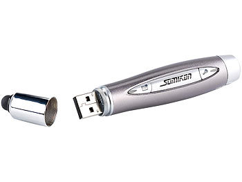 Somikon 4in1 Mobiler Dokumentenscanner mit Touchscreen-Stift SC-420.KS