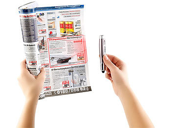 Somikon 4in1 Mobiler Dokumentenscanner mit Touchscreen-Stift SC-420.KS