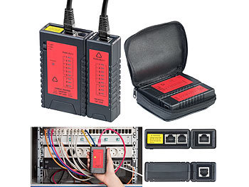 7links 2in1-Netzwerk- & Telefonkabel-Tester für RJ-45 und RJ-11, 2 Modi