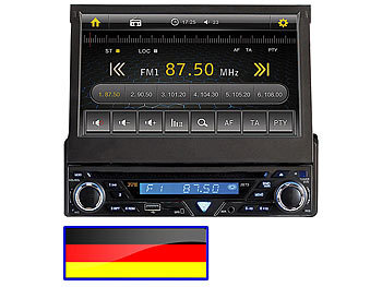 Creasono 7" Touchscreen DVD-Autoradio mit Navigation D (refurbished)