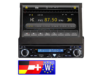 Creasono 7" Touchscreen DVD-Autoradio mit Nav. Westeur. (refurbished)
