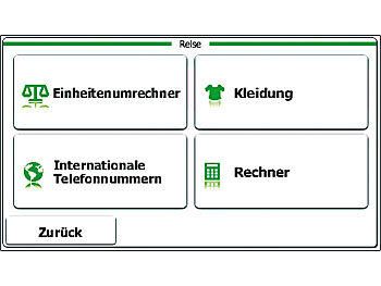 PEARL 5"-GPS-Navigationssystem VX-50 Easy mit Karten für Deutschland