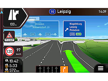 NavGear 6"-Navigationssystem StreetMate N6, Zentral-Europa (Versandrückläufer)