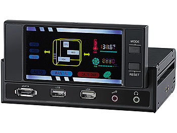 Mod-it 3-Kanal Lüftersteuerung "Board Control" mit Multipanel 