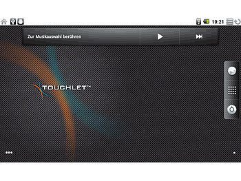 TOUCHLET Tablet-PC X2 mit Android 2.2 & 17,8cm/7"-Touchscreen