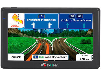 NavGear 6"-Navigationssystem StreetMate GTX-60-DVBT Europa 43 Länder