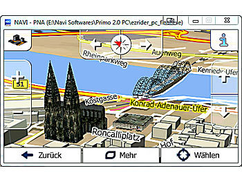 NavGear 5"-Navi mit Android "StreetMate GTA-50-3D" (Deutschland)