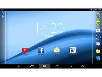 TOUCHLET 10.1"-Tablet-PC XA100 mit Bluetooth 4.0 und Android 4.4