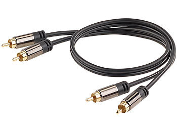 Cinch-Kabel für Stereo-Kanäle