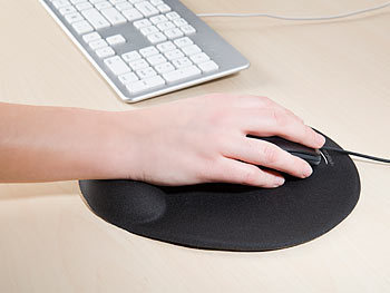Mausauflage Tisch und Armlehnen-Mauspad mit Komfort-Gelenkstütze General Office Mousepad 