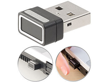 Fingerprint Sensor: Xystec Kleiner USB-Fingerabdruck-Scanner für Windows 10, 10 Profile